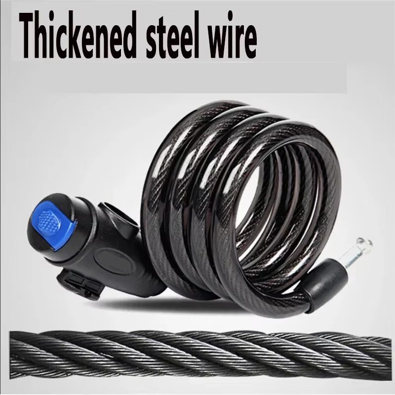 Lieljaudas motocikla ķēdes slēdzene 90 cm metāla pretaizdzīšanas velosipēda slēdzene ar 2 atslēgām maksimālai velosipēda drošībai un pastiprināšanai