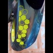 Češalj za prednji blatobran motocikla, univerzalne naljepnice, reflektirajuća vodootporna naljepnica