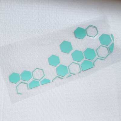 Češalj za prednji blatobran motocikla, univerzalne naljepnice, reflektirajuća vodootporna naljepnica