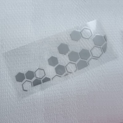 Češalj za prednji blatobran motocikla, univerzalne naljepnice, reflektirajuća vodootporna naljepnica