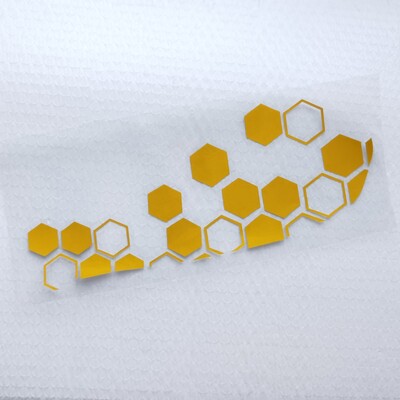 Češalj za prednji blatobran motocikla, univerzalne naljepnice, reflektirajuća vodootporna naljepnica