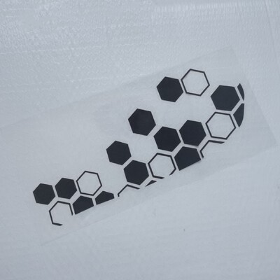 Češalj za prednji blatobran motocikla, univerzalne naljepnice, reflektirajuća vodootporna naljepnica