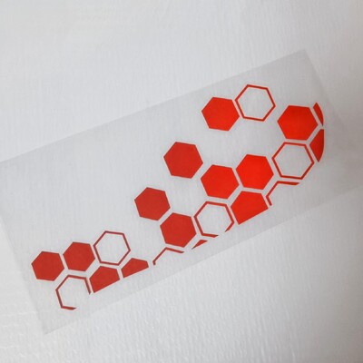 Češalj za prednji blatobran motocikla, univerzalne naljepnice, reflektirajuća vodootporna naljepnica