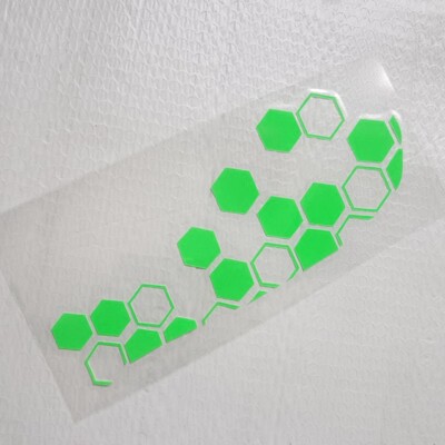 Češalj za prednji blatobran motocikla, univerzalne naljepnice, reflektirajuća vodootporna naljepnica