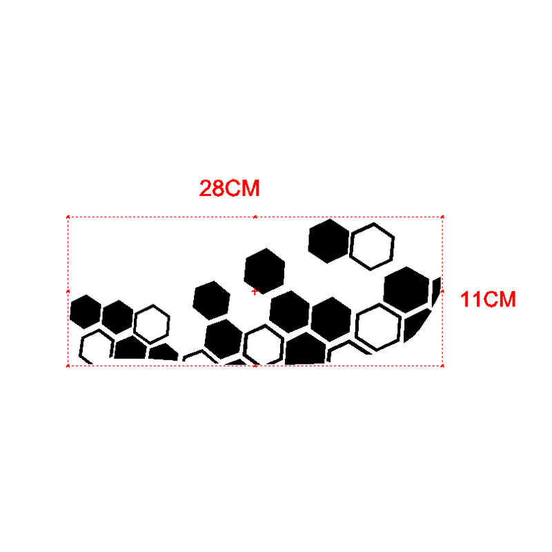 Češalj za prednji blatobran motocikla, univerzalne naljepnice, reflektirajuća vodootporna naljepnica