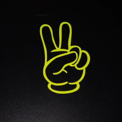 Motociklističke smiješne naljepnice za spremnik goriva Vodootporna reflektirajuća naljepnica za kacigu