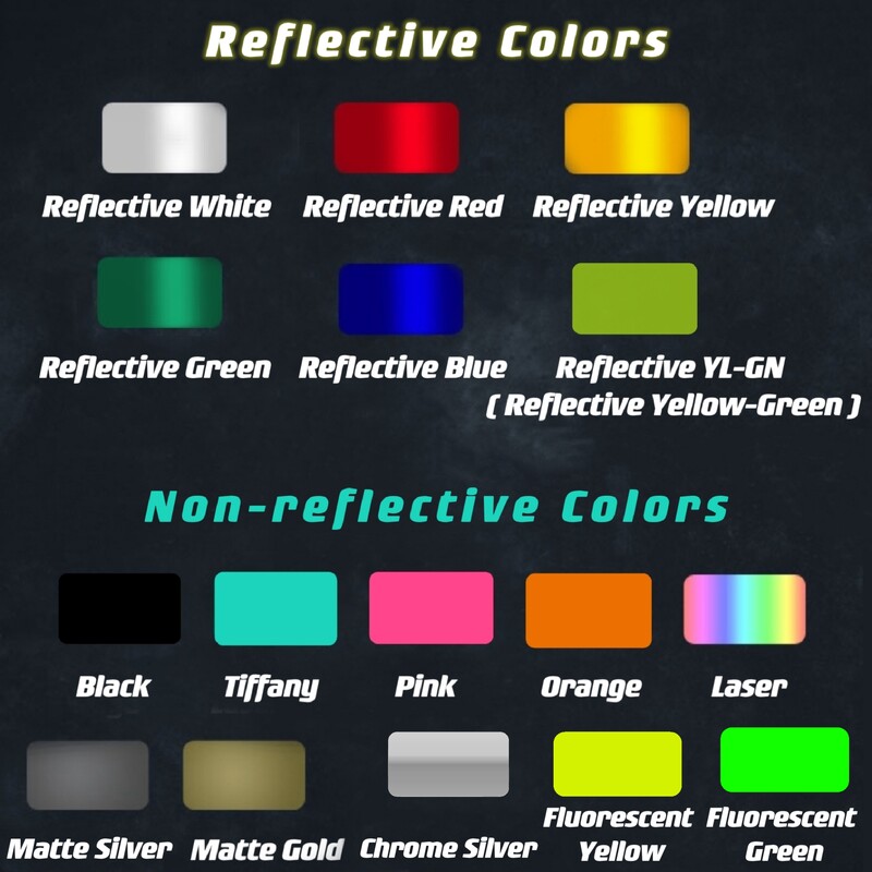 Motociklističke smiješne naljepnice za spremnik goriva Vodootporna reflektirajuća naljepnica za kacigu