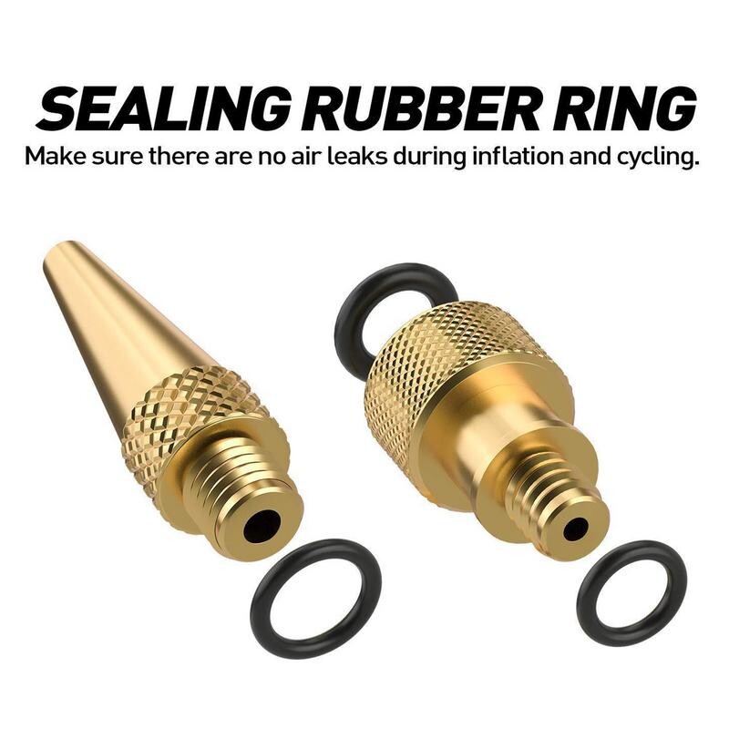 Set adaptera za ventile za bicikle Adapter za pumpu od mesinga za bicikle DV AV SV Adapteri za napuhavanje ventila za gume Set Pumpa za kuglice Pumpa igle