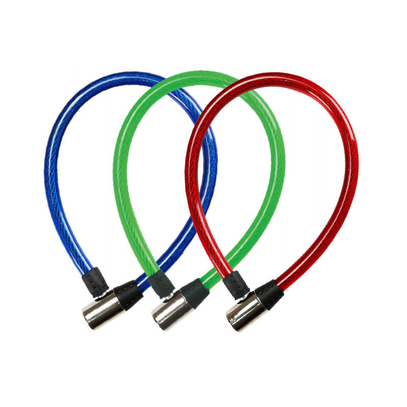 Nova sigurnosna brava za bicikl, čelična žica, metalna, univerzalna protuprovalna brava za bicikl, sigurnosna sajla za bravu za motocikl s 2 ključa