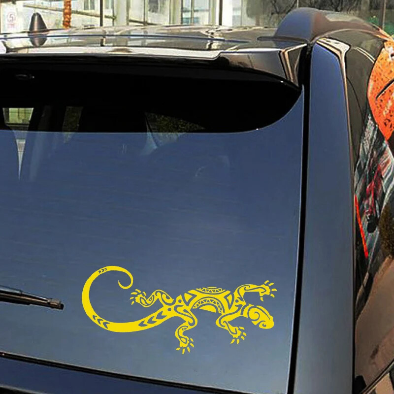 Naljepnice za automobile Smiješni gmazovi Gušteri Dekorativne naljepnice i naljepnice Stil automobila Smiješne naljepnice Dekoracija prozora Vinilna naljepnica, 16cm*8cm
