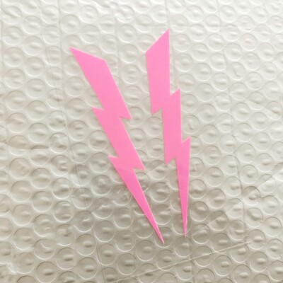 Par motociklističkih naljepnica Lightning Reflektirajuća vodootporna naljepnica karoserije automobila