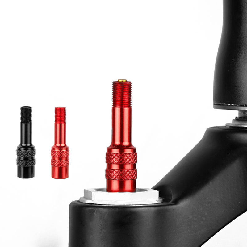 Zračna vilica bicikla Prednja vilica Amortizer Stražnji spremnik Adapter ventila od aluminijske legure Mlaznica za pretvorbu Proširenje zračne vilice