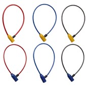 Apsaugos nuo vagystės nešiojamas saugos užraktas paspirtukas dviračio dviračio plieninė viela su 2 raktų viela