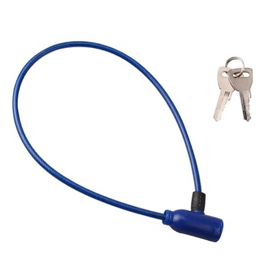 Apsaugos nuo vagystės nešiojamas saugos užraktas paspirtukas dviračio dviračio plieninė viela su 2 raktų viela