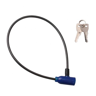 Apsaugos nuo vagystės nešiojamas saugos užraktas paspirtukas dviračio dviračio plieninė viela su 2 raktų viela