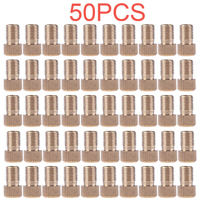 10-50 komada Adapteri ventila za gume za bicikle Cijevna pumpa Pretvarači alata Biciklistička pumpa Adapter za pumpu od aluminijske legure Dodaci za bicikl