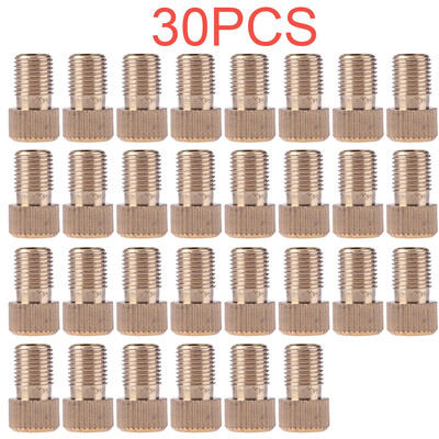 10-50 komada Adapteri ventila za gume za bicikle Cijevna pumpa Pretvarači alata Biciklistička pumpa Adapter za pumpu od aluminijske legure Dodaci za bicikl