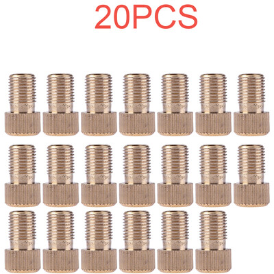 10-50 komada Adapteri ventila za gume za bicikle Cijevna pumpa Pretvarači alata Biciklistička pumpa Adapter za pumpu od aluminijske legure Dodaci za bicikl