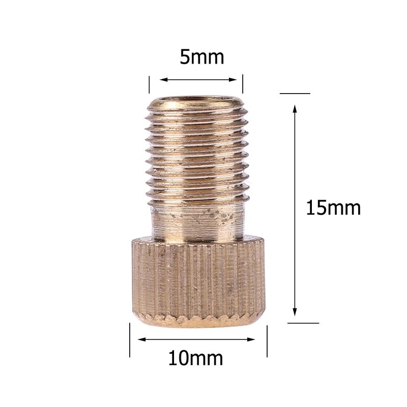 10-50 komada Adapteri ventila za gume za bicikle Cijevna pumpa Pretvarači alata Biciklistička pumpa Adapter za pumpu od aluminijske legure Dodaci za bicikl