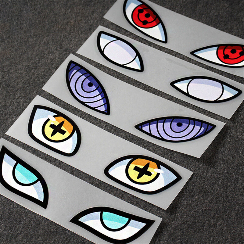 1PC Demon Eyes Naljepnice za kočiona svjetla automobila Biciklistička kaciga Stražnji prozor Električni automobil Motocikl Reflektirajuće naljepnice za bicikle Obloga