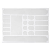 Zaštitna naljepnica za lanac bicikla MTB Bike Anti-scratch Anti-rub Frame Protector Film Naljepnica protiv ogrebotina Sigurnosna traka za okvir