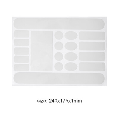 Zaštitna naljepnica za lanac bicikla MTB Bike Anti-scratch Anti-rub Frame Protector Film Naljepnica protiv ogrebotina Sigurnosna traka za okvir