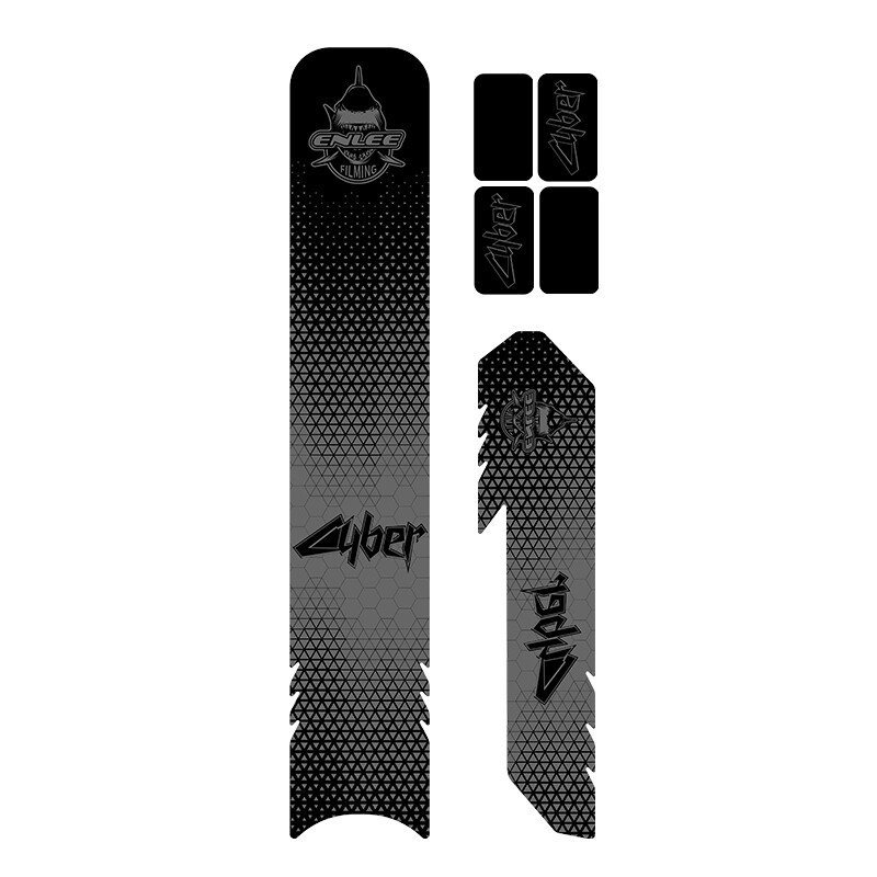 ENLEE Zaštitna naljepnica za okvir bicikla MTB cestovni Uard poklopac Uklonjiva donja cijev bicikla Naljepnica protiv ogrebotina Zaštitna traka Biciklizam