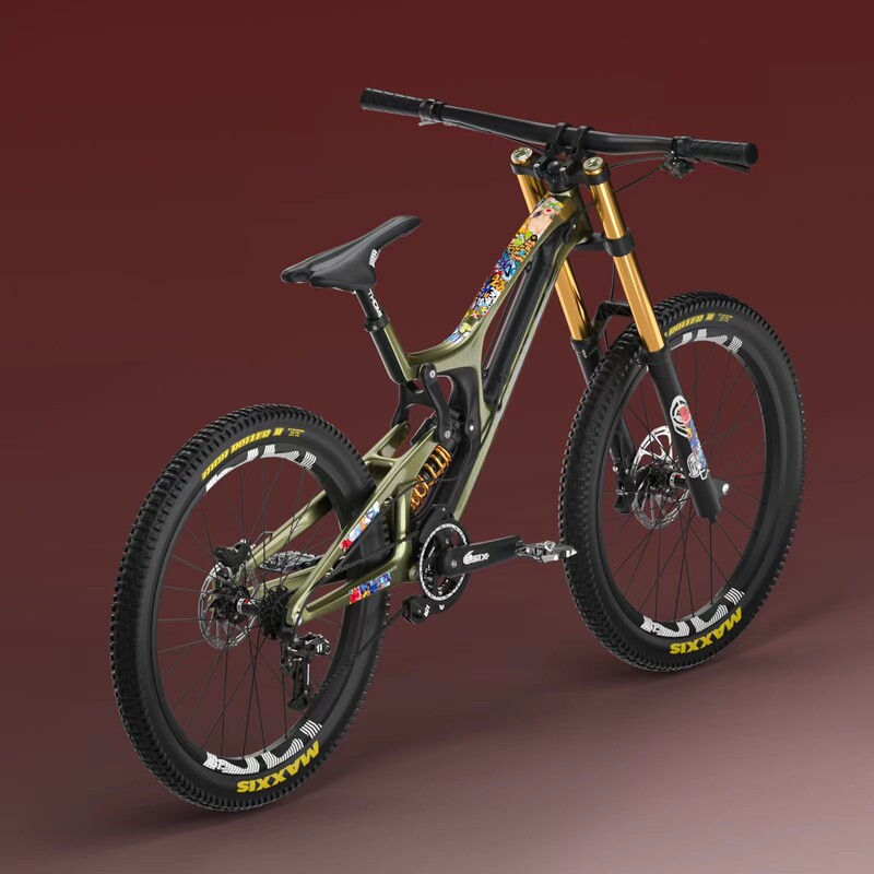 ENLEE kerékpárvédő fólia hegyikerékpár 3M matricák keret színének megváltoztatása matricák Road Cike vastagított PVC teljes autófólia