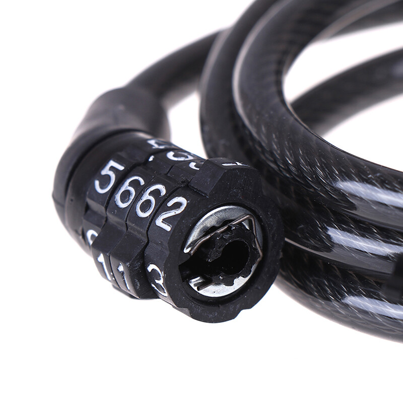 Biciklistička sigurnosna 4-znamenkasta kombinacija lozinke za zaključavanje lanca za kabel za bicikl