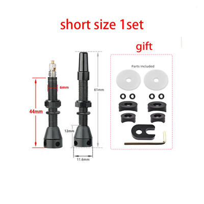 Biciklistička guma bez zračnice Presta Valve Alu Stabljika 44/60 F/V Presta Valve Alat za gume koji se može ukloniti Dio biciklizma