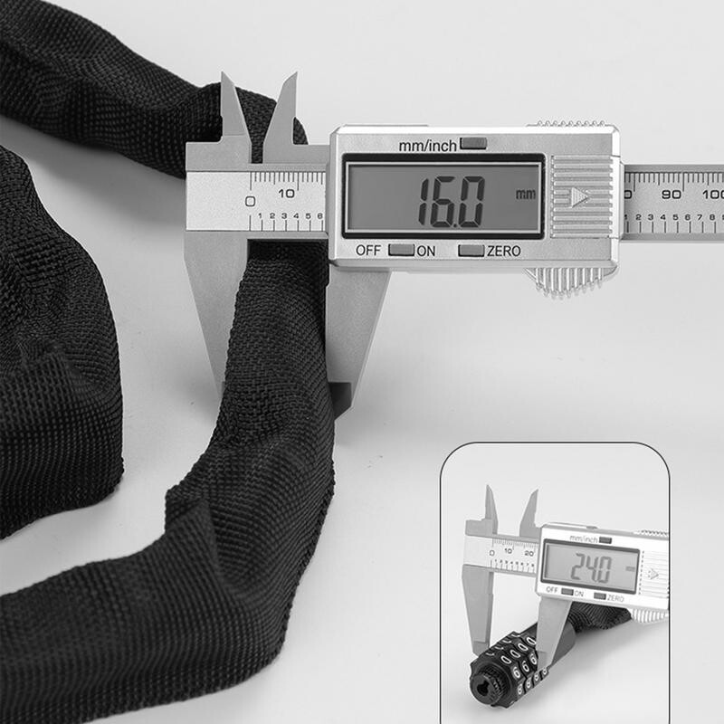 Dviračio užraktas Mountain M TB Plento dviračių sauga Apsaugos nuo vagystės Grandinės užraktas Dviračių priedai Dviračių užrakto priedai