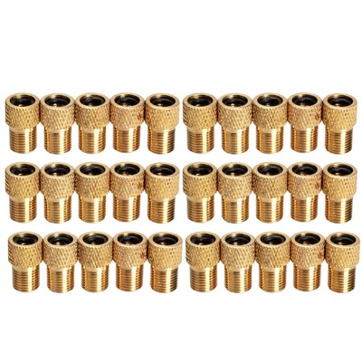 5-30 kom. Adapter ventila za bicikl Pumpa za bicikl Pretvorite Presta u Schrader Bakreni adapter za ventil Kotači Cijev za plinsku mlaznicu Alat za biciklizam