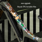 ENLEE első villa matricák Kerékpár MTB Road Rock Shox PIKE matricák Kerékpár DIY Racing Kerékpározás Védelem Színes fólia készlet