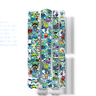 ENLEE első villa matricák Kerékpár MTB Road Rock Shox PIKE matricák Kerékpár DIY Racing Kerékpározás Védelem Színes fólia készlet