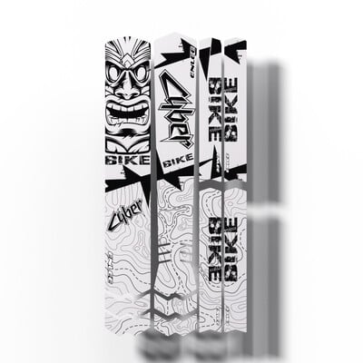 ENLEE első villa matricák Kerékpár MTB Road Rock Shox PIKE matricák Kerékpár DIY Racing Kerékpározás Védelem Színes fólia készlet