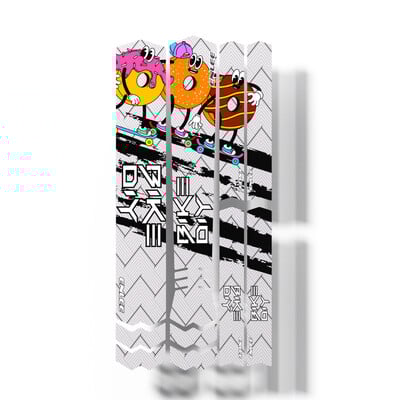 ENLEE első villa matricák Kerékpár MTB Road Rock Shox PIKE matricák Kerékpár DIY Racing Kerékpározás Védelem Színes fólia készlet