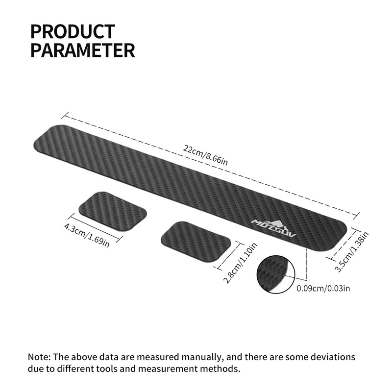 MOTSUV lanac bicikla Zaštita od ogrebotina Naljepnica bicikla Naljepnica protiv ogrebotina Zadebljana karbonska vlakna Vodootporni dodaci za biciklizam