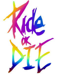 1PC Naljepnice za okvir bicikla Ride or Die Naljepnice gornje cijevi za MTB bicikl Ukrasni okvir bicikla Dodaci za motocikle