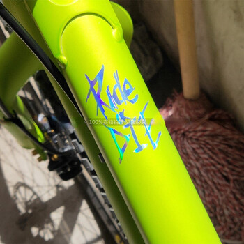 1PC Ride or Die Bike Frame Stickers Top Tube Decals for MTB Bicycle Decorative Frame Bike Auto Motorcycle Accessories