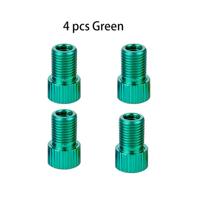 Adapter od aluminijske legure za ventil brdski bicikl motocikl biciklizam napuhan pogodan za Schrader dodatke za bicikle