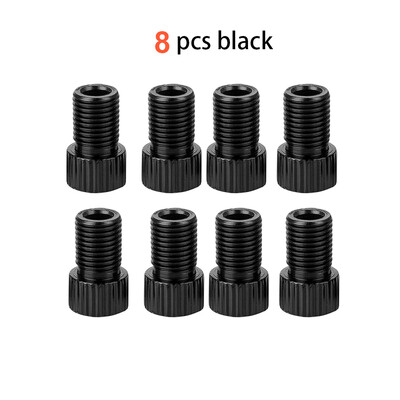 Adapter od aluminijske legure za ventil brdski bicikl motocikl biciklizam napuhan pogodan za Schrader dodatke za bicikle