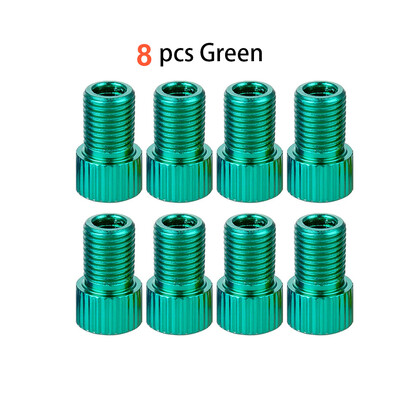 Adapter od aluminijske legure za ventil brdski bicikl motocikl biciklizam napuhan pogodan za Schrader dodatke za bicikle