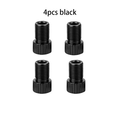 Adapter od aluminijske legure za ventil brdski bicikl motocikl biciklizam napuhan pogodan za Schrader dodatke za bicikle