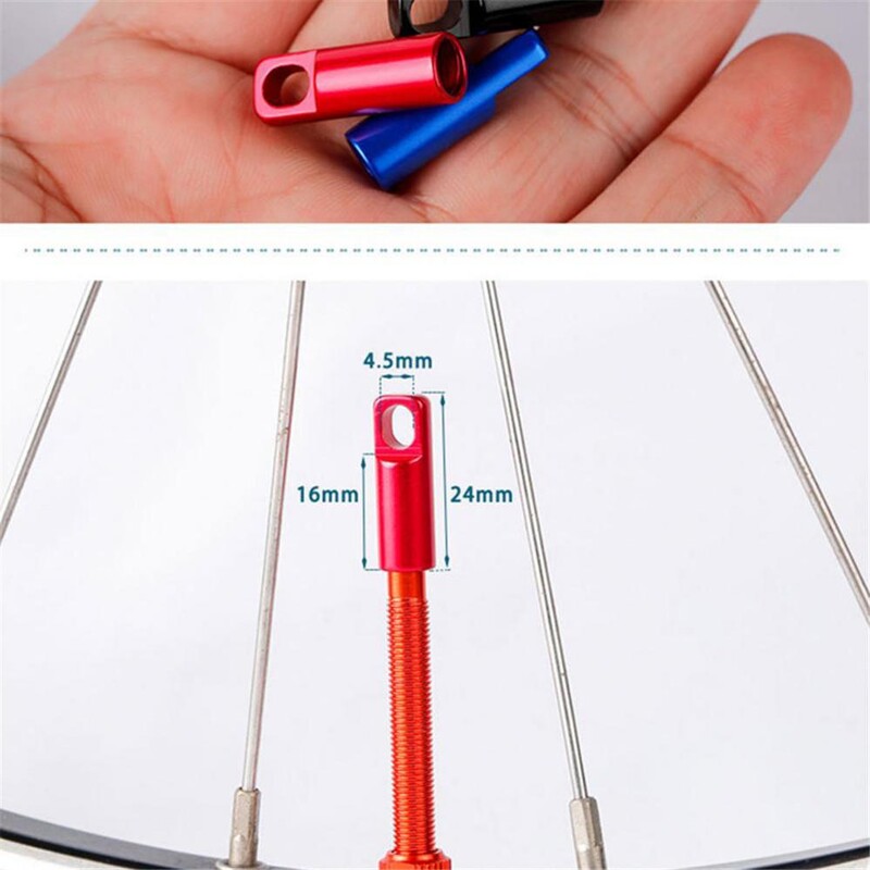 2 kom gume za bicikle Presta kapica ventila kotača Ventil od aluminijske legure Poklopci za prašinu Zaštitnik bicikla Presta kapa Otporan na prašinu Dodaci za bicikle