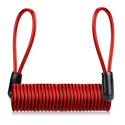 Užrakto trosas spyruoklinis laidas sodas viduje 1 vnt 145 cm priedai diskinis stabdys PVC + plieninės vielos dalių pakeitimas dviračiu