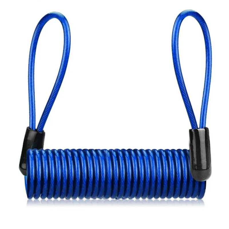 Užrakto trosas spyruoklinis laidas sodas viduje 1 vnt 145 cm priedai diskinis stabdys PVC + plieninės vielos dalių pakeitimas dviračiu