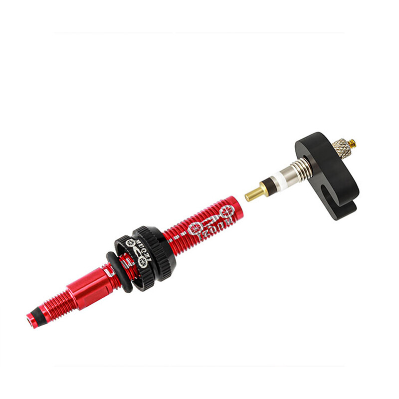 Aluminijska legura M-quzi brdsko-cestovni biciklistički ventil CNC produžetak Izdržljivi produžni ventil unutarnje zračnice Presta adapter ventila za MTB