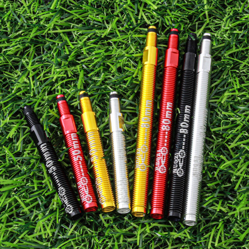 Aluminijska legura M-quzi brdsko-cestovni biciklistički ventil CNC produžetak Izdržljivi produžni ventil unutarnje zračnice Presta adapter ventila za MTB