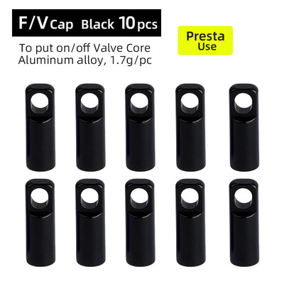 Deemount 2 u 1 Presta Caps Alat za remont jezgre F/V ventila Alat za ugradnju CNC anodizirane legure Lagana nazuvica ventila za bicikle 10/4/2 KOM.