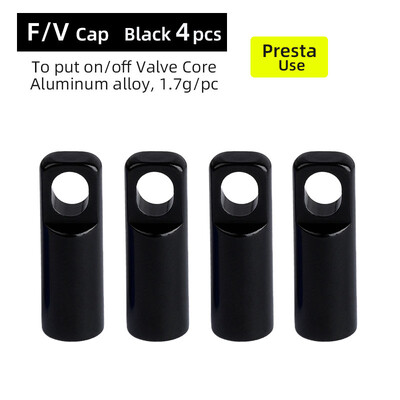Deemount 2 u 1 Presta Caps Alat za remont jezgre F/V ventila Alat za ugradnju CNC anodizirane legure Lagana nazuvica ventila za bicikle 10/4/2 KOM.